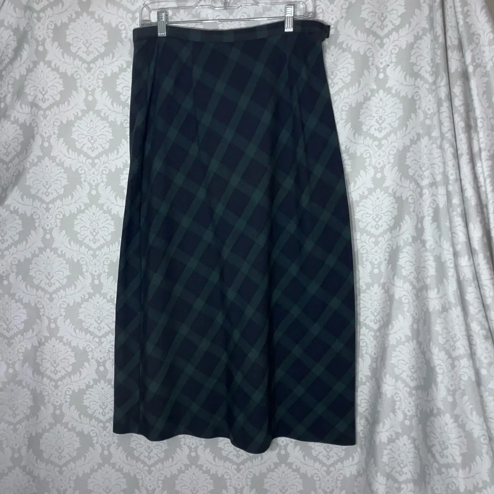 Vintage Preppy Maxi Skirt 12